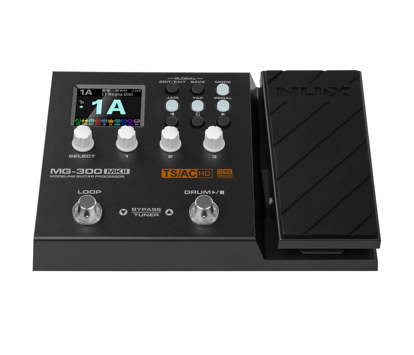 NUX MG-300 MKII Modeling Guitar Processor & Multi-Effects